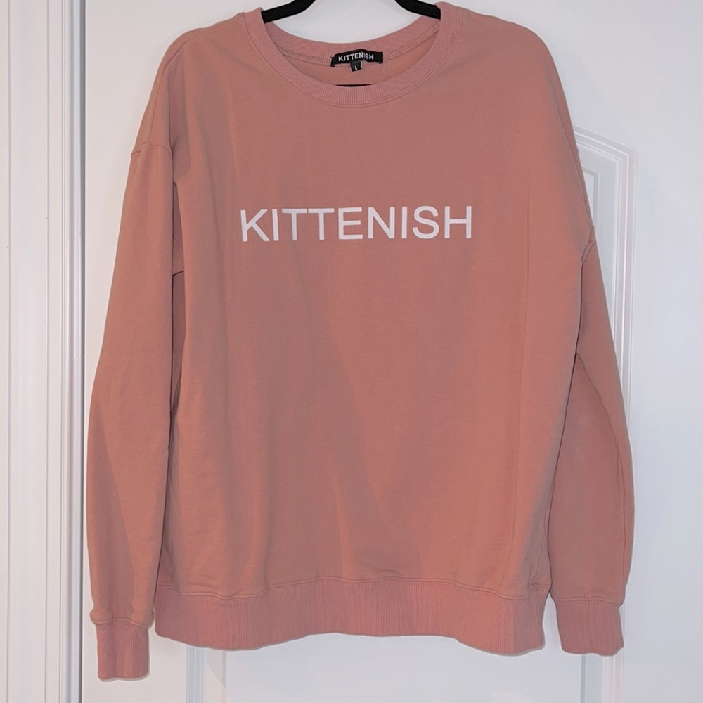 KITTENISH Crew Neck Sweater